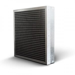 Activated granular carbon filter panels